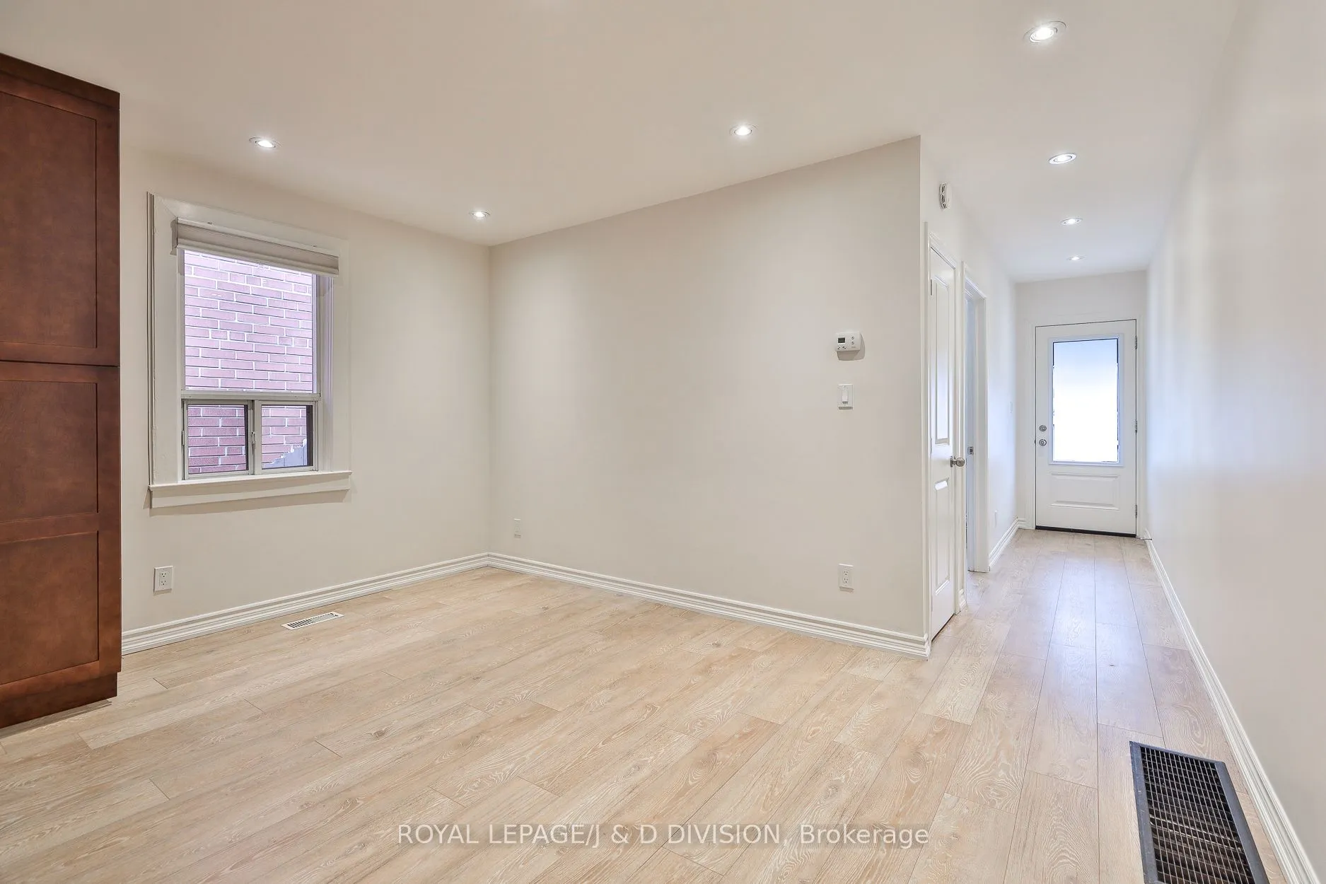 Detached living room at 22 Holmesdale Road Toronto