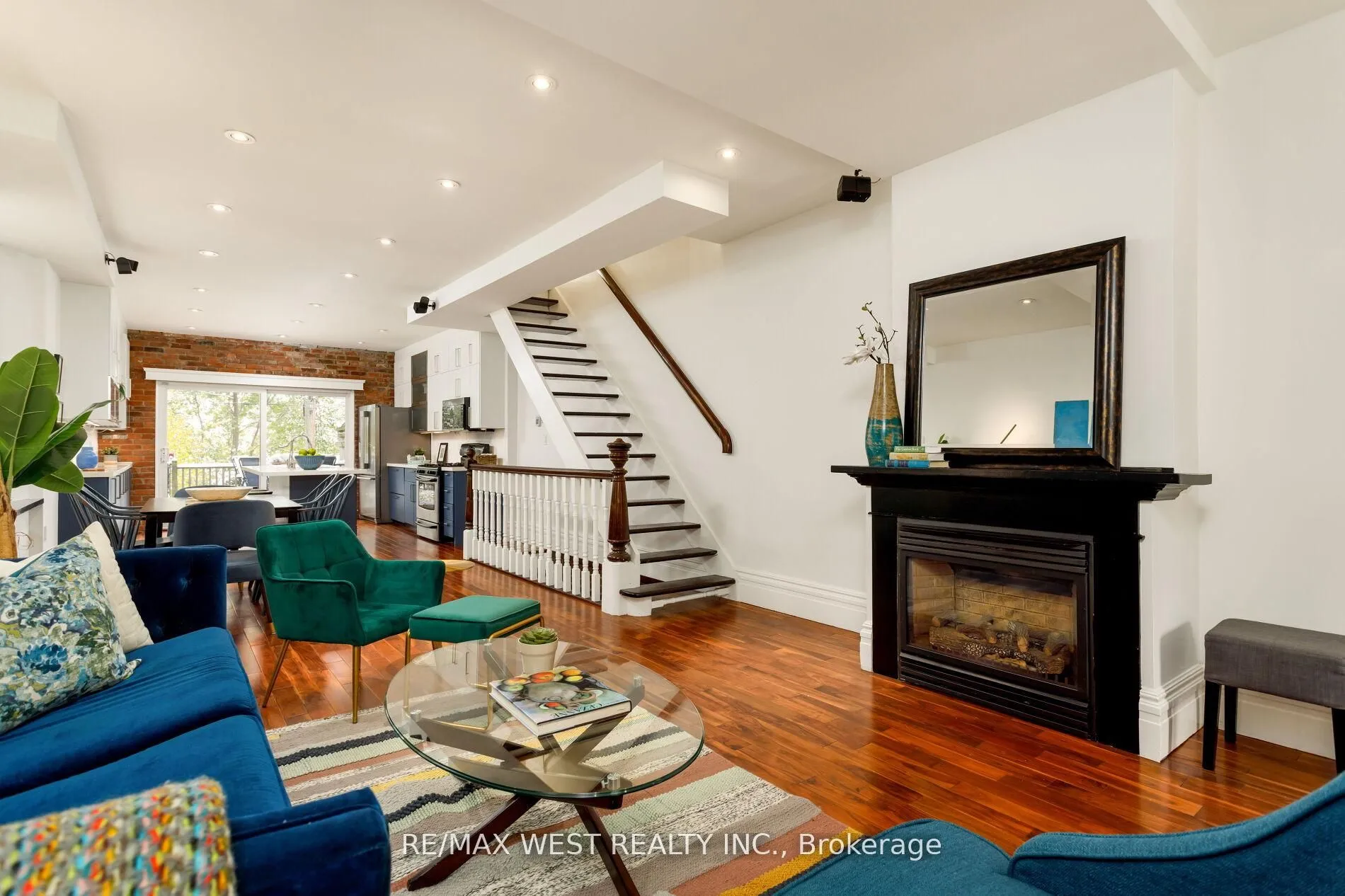Semi-Detached  kitchen at 79 Springhurst Avenue Toronto