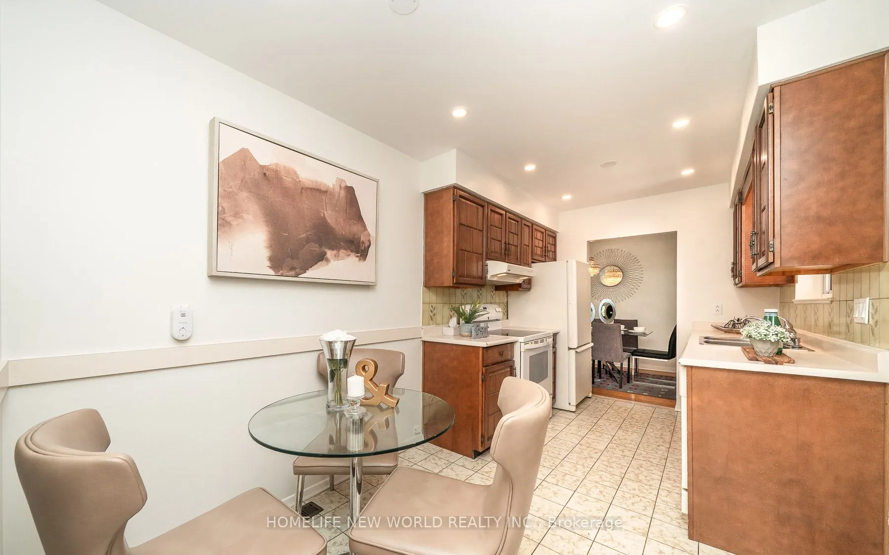 Detached living room at 308 Sentinel Road Toronto