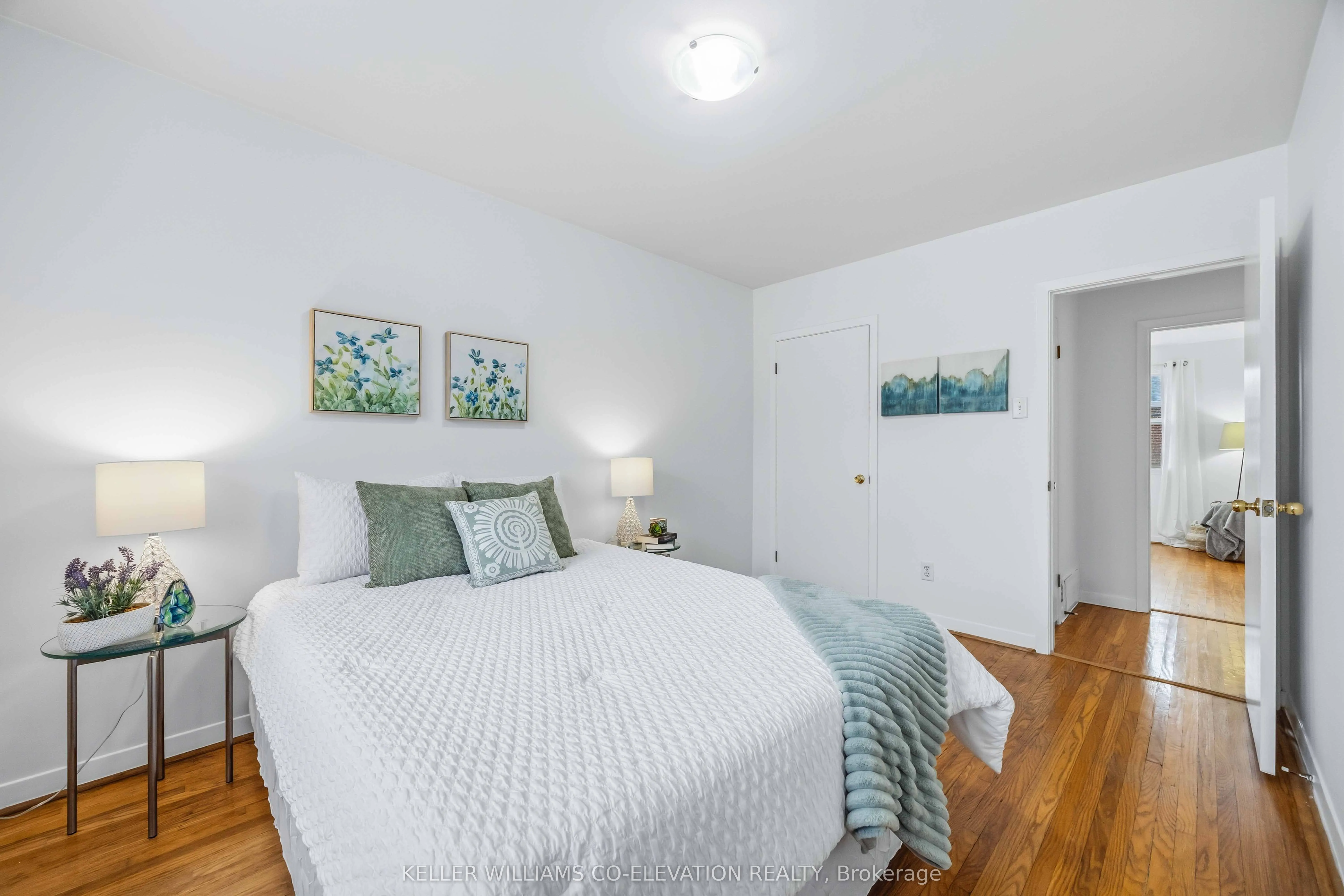 Detached interior view at 56 Carsbrooke Road Toronto