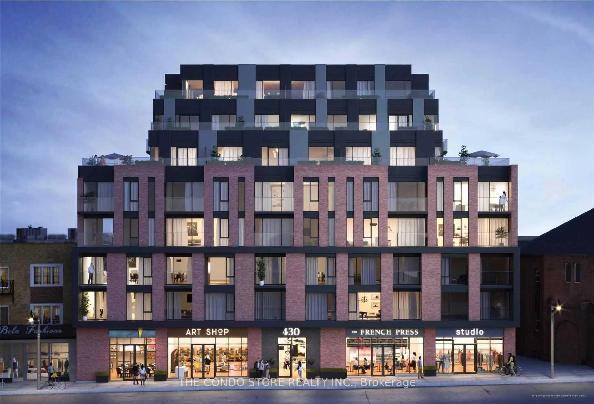 Condo Apartment 2 bedroom 2 bathroom at 430 Roncesvalles Avenue in Toronto - MLS# W12598510