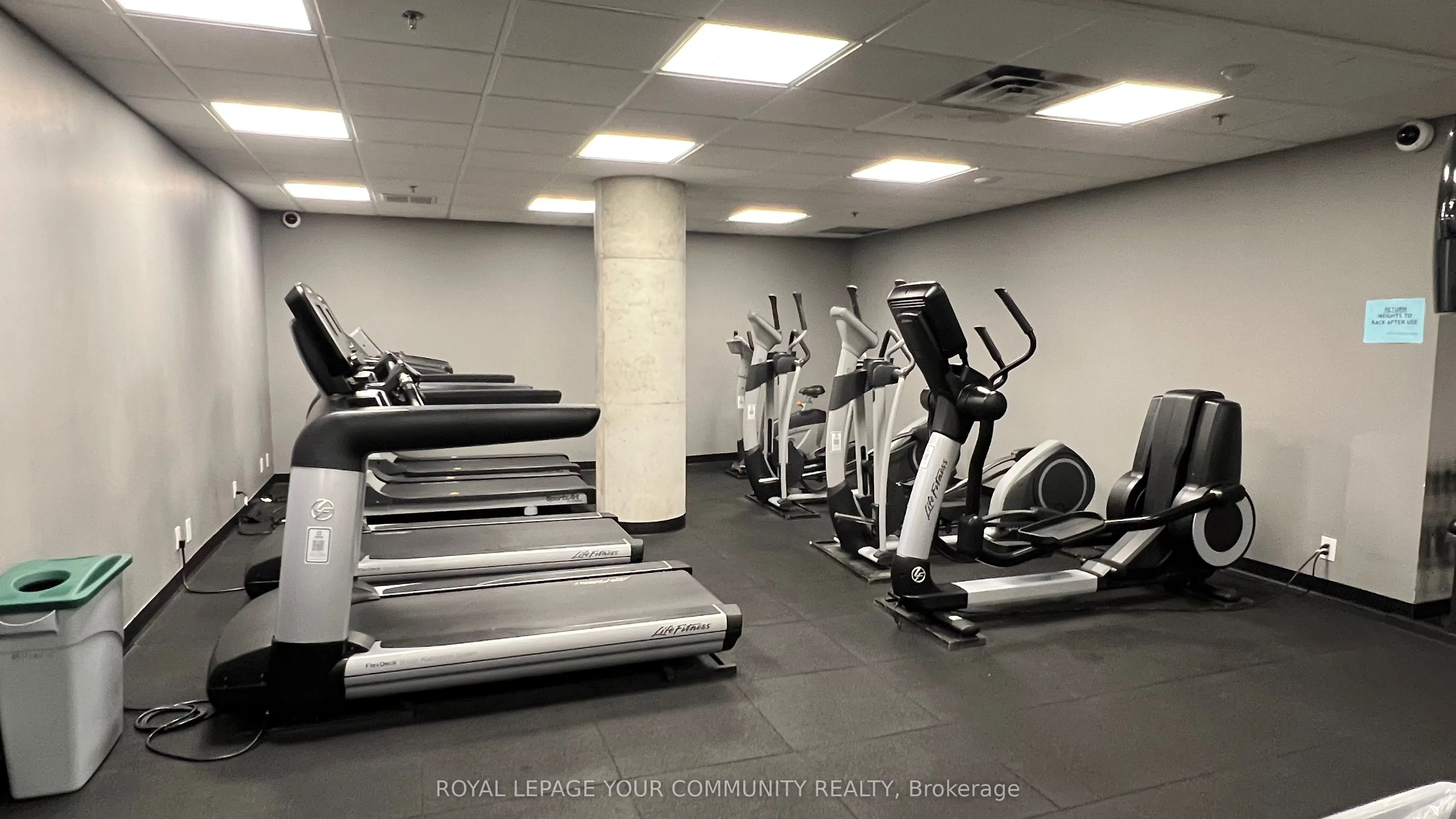 Condo Apartment kitchen at 38 Joe Shuster Way Toronto