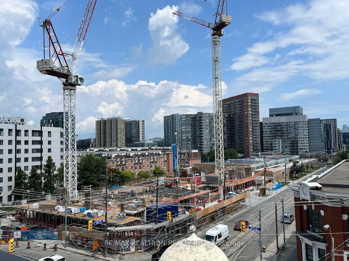 Condo Apartment living room at 270 Dufferin Street Toronto