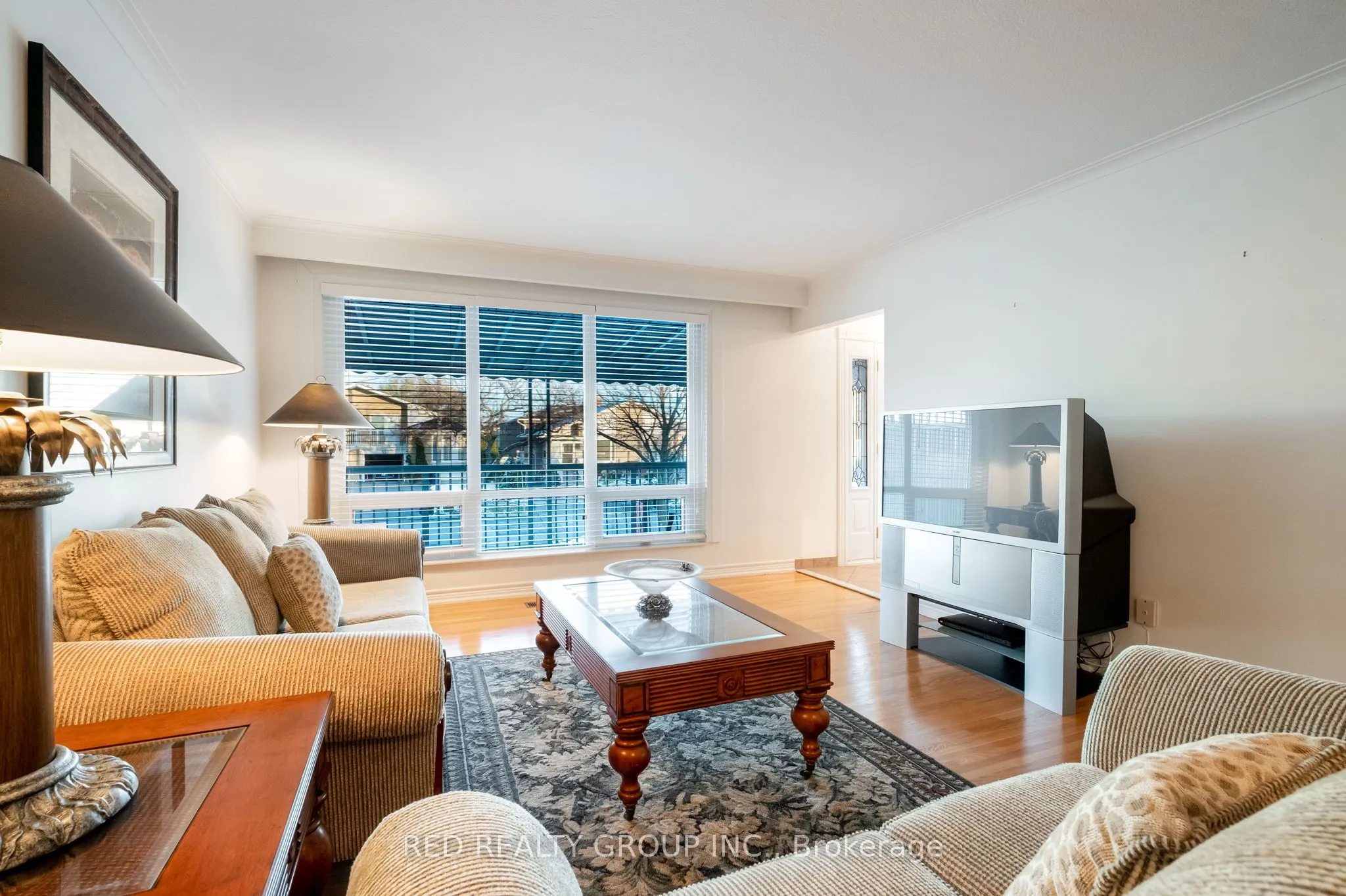 Semi-Detached  living room at 54 Buckland Road Toronto