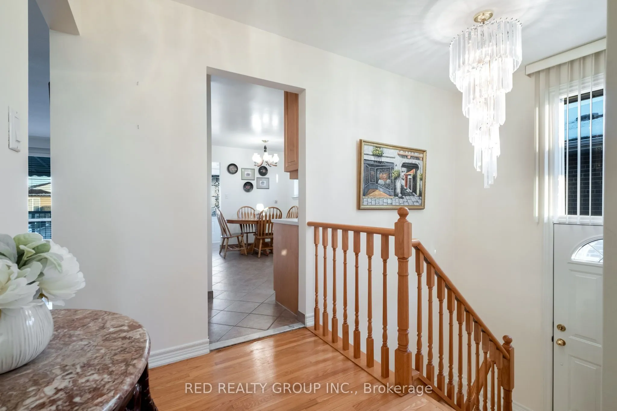 Semi-Detached  kitchen at 54 Buckland Road Toronto