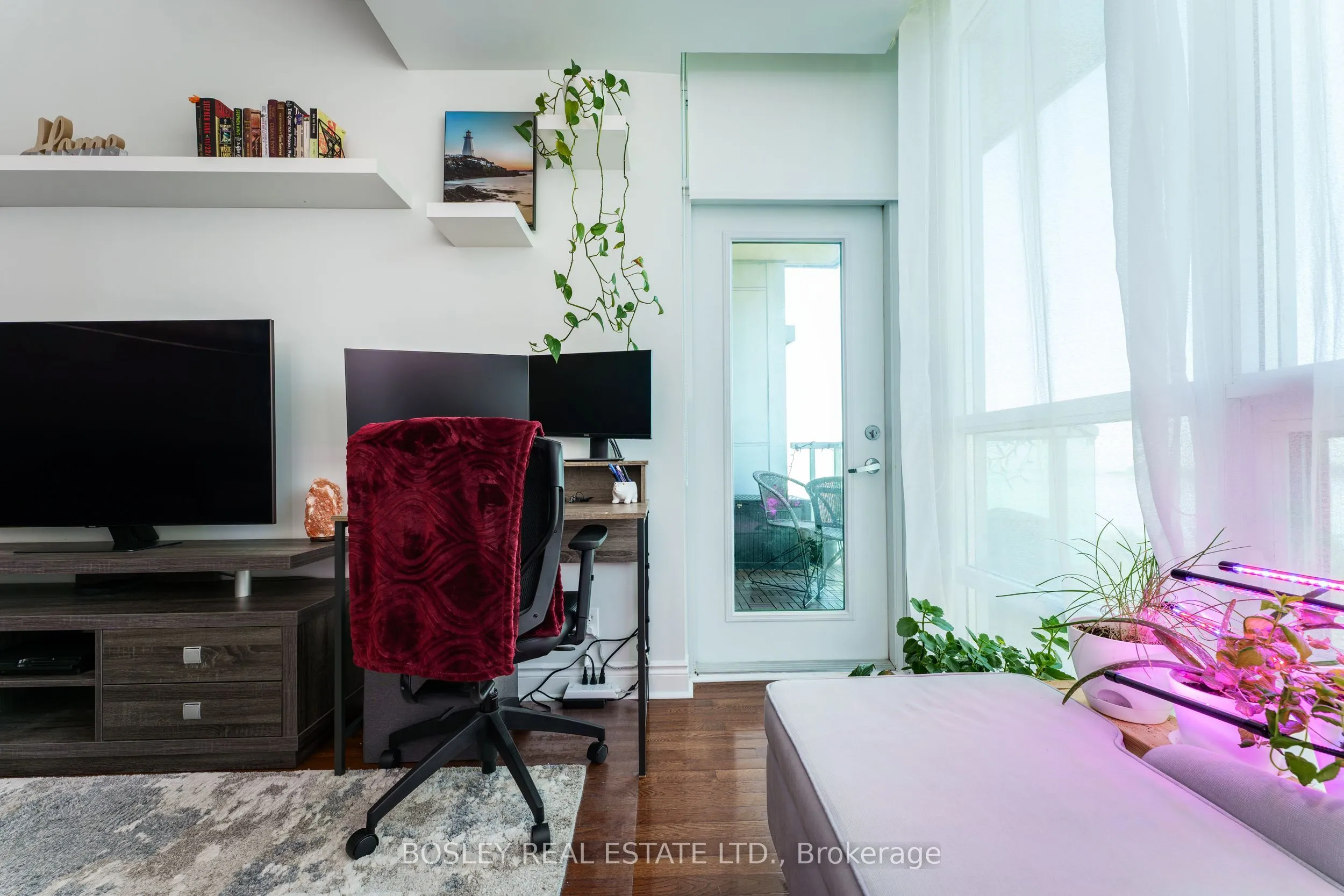 Condo Apartment living room at 1910 Lake Shore Boulevard Toronto
