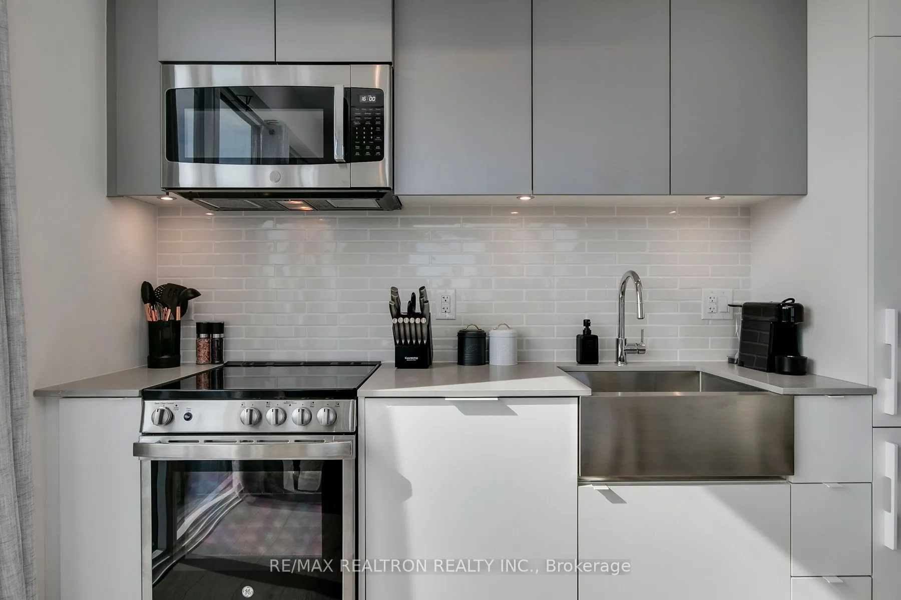 Condo Apartment living room at 270 Dufferin Street Toronto