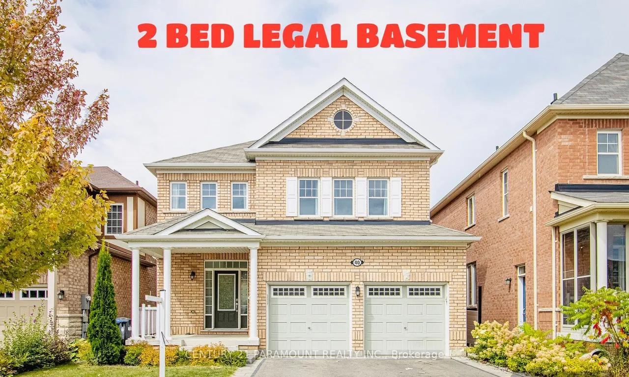 40 Jemima Rd, Brampton, ON L7A 4T2