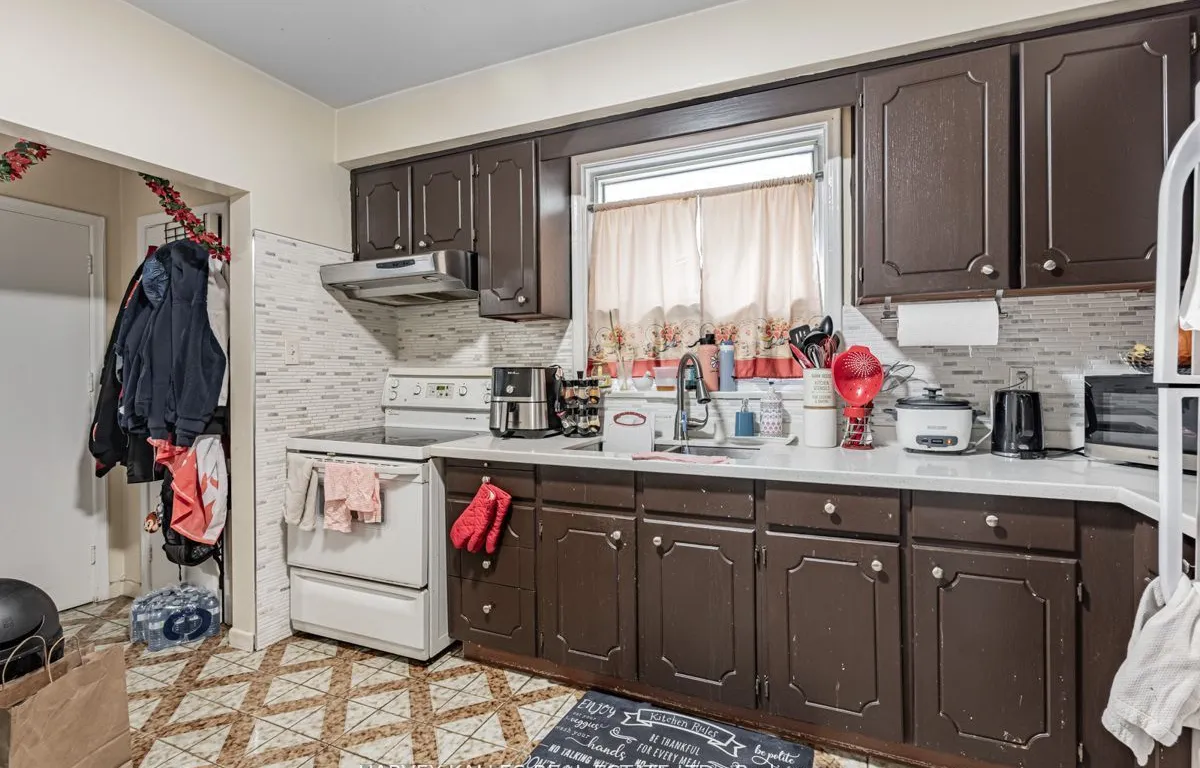 Triplex kitchen at 6 Carrington Ave Toronto