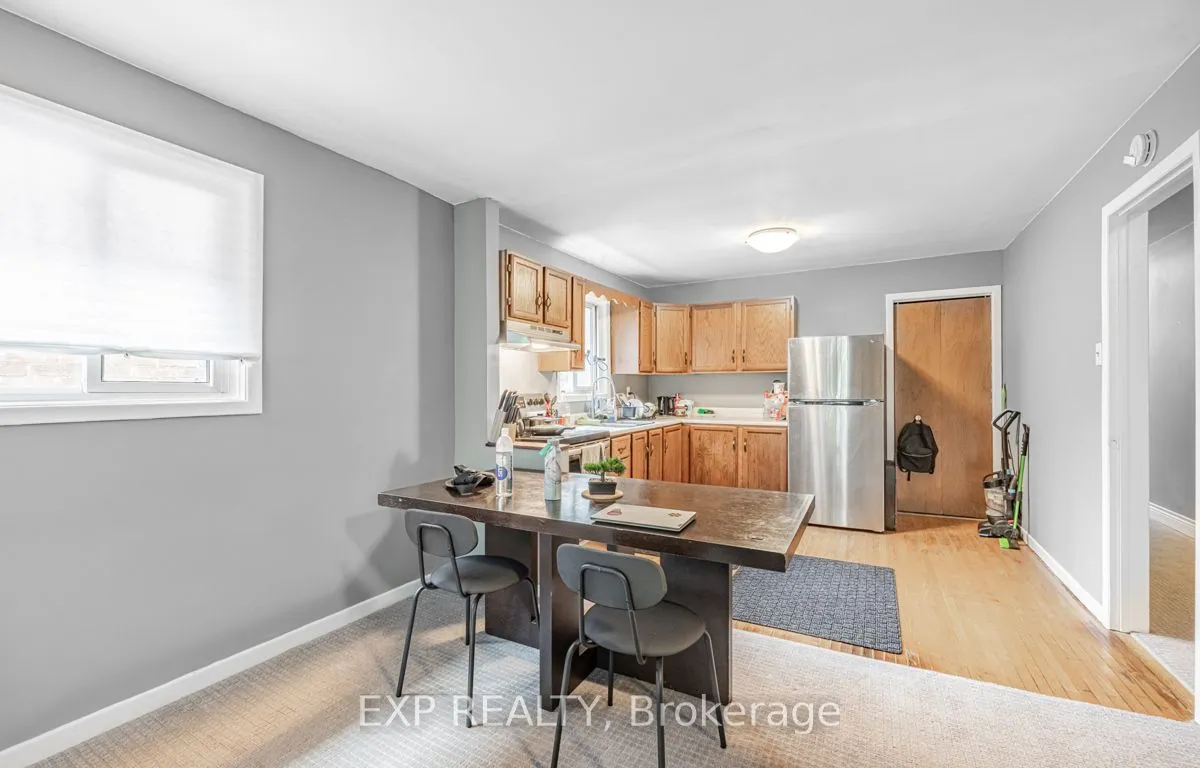 Semi-Detached kitchen at 243 Pacific Ave Toronto