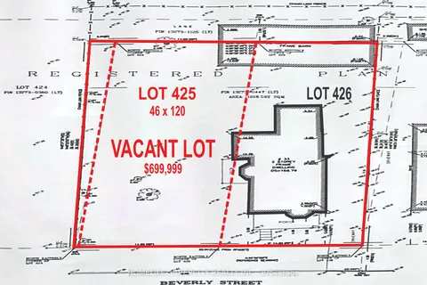 Lot 425 33 Beverley St, Mississauga, ON L4T 1E9