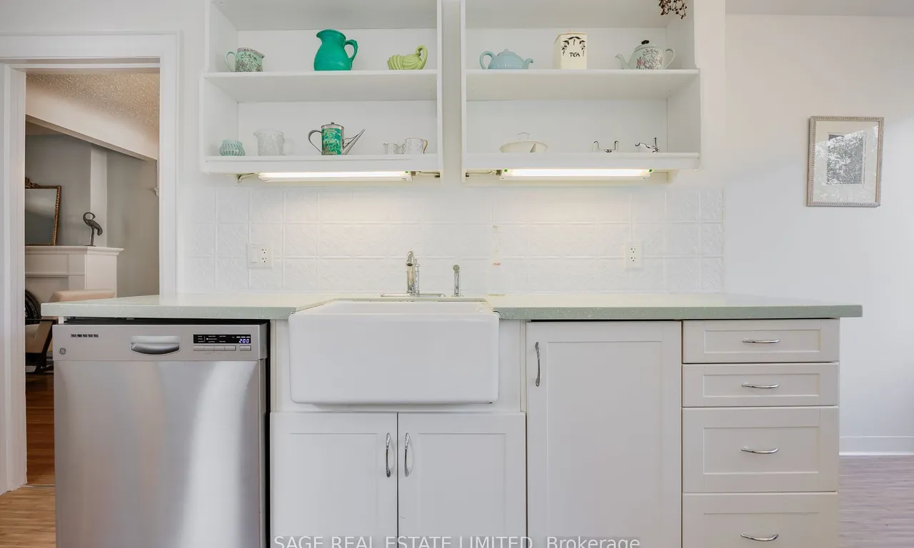 Semi-Detached kitchen at 631 Indian Rd Toronto