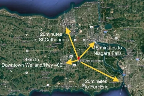 826 LYONS CREEK, Welland, ON L3B 5N4