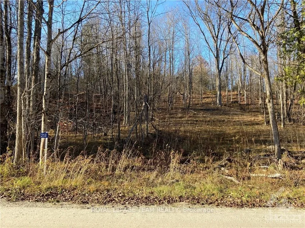 218 BATHURST Line, Lanark Highlands, ON K0G 1M0