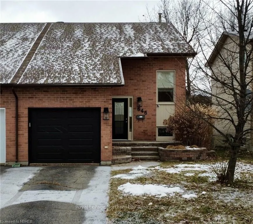 646 BROMLEY Ave, North Bay, ON P1B 9H9