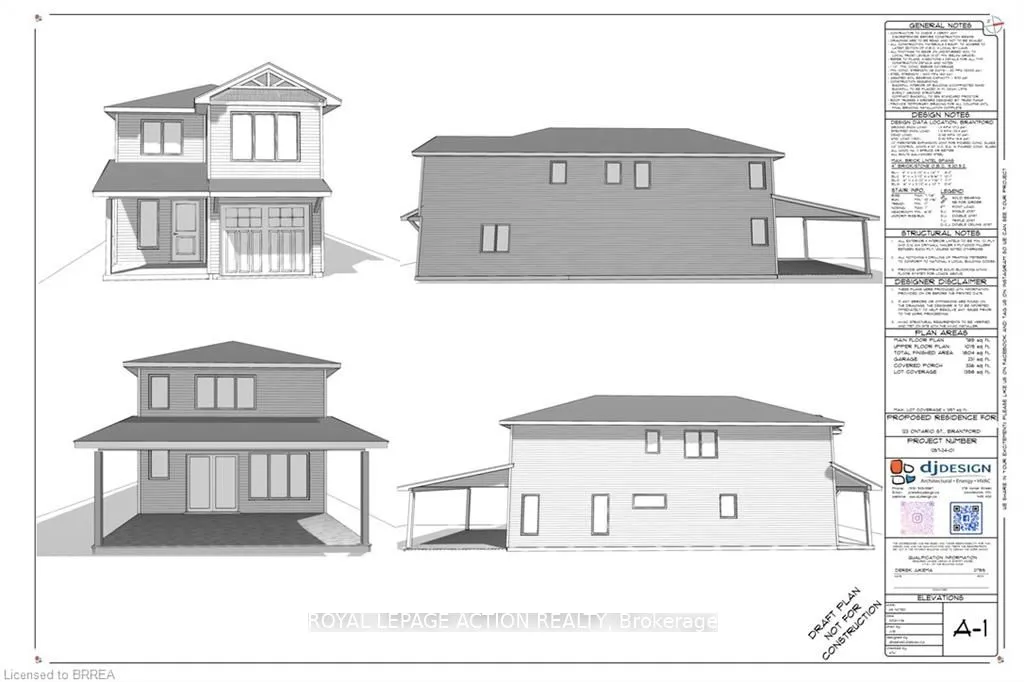 Vacant Land kitchen at 123 Ontario St Brantford