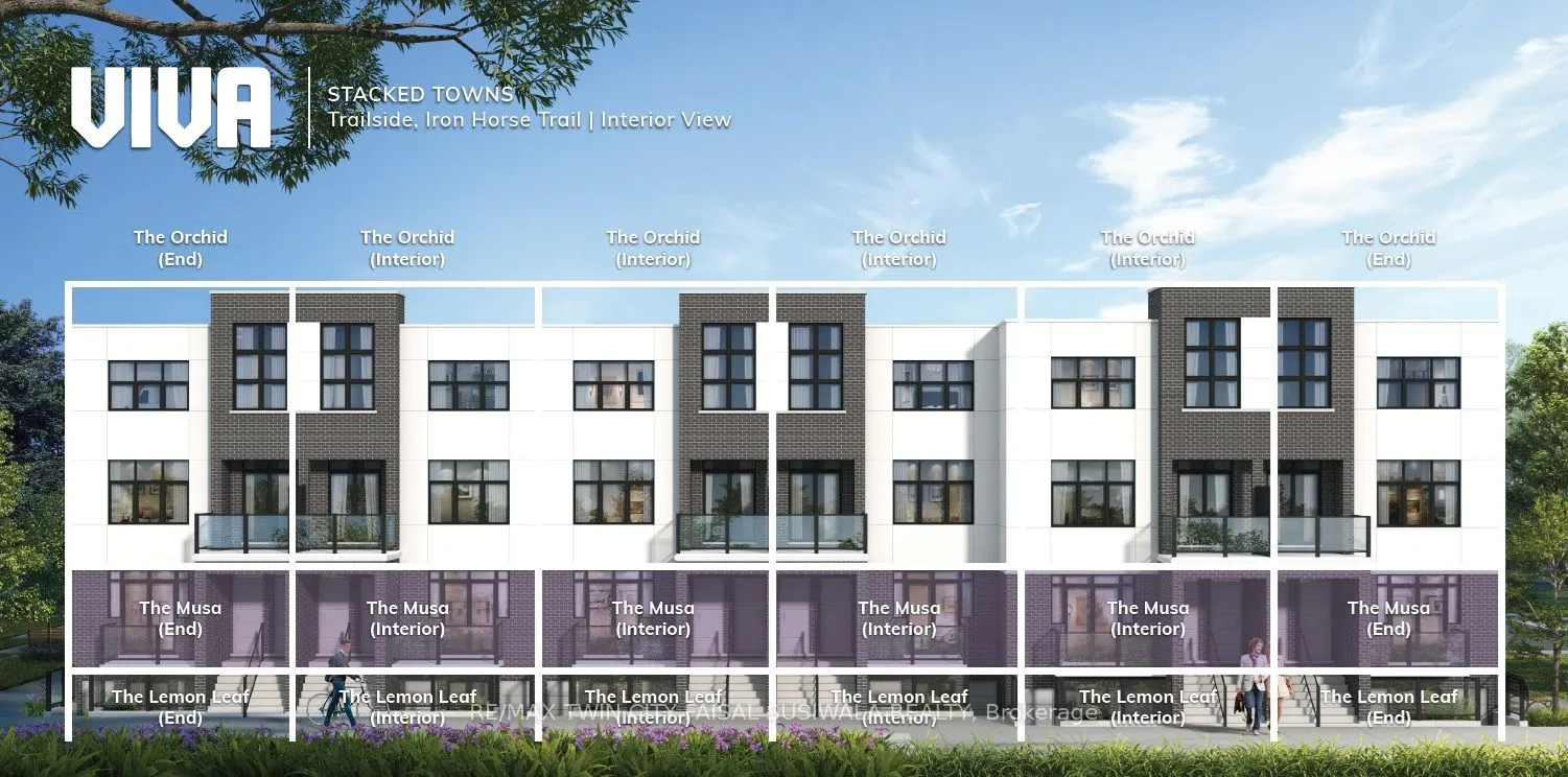 Condo Townhouse kitchen at 31 MILL Street Kitchener