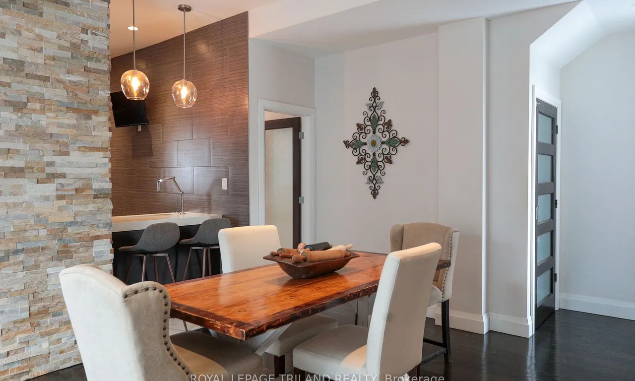 Duplex interior view at 775 Colborne St London