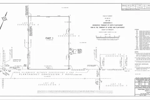 00 Concession Rd 7 Road, Alfred and Plantagenet, ON K0B 1C0