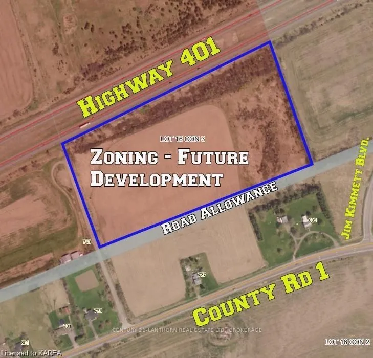 PT LT16 JIM KIMMETT Boulevard, Greater Napanee, ON K7R 3L1