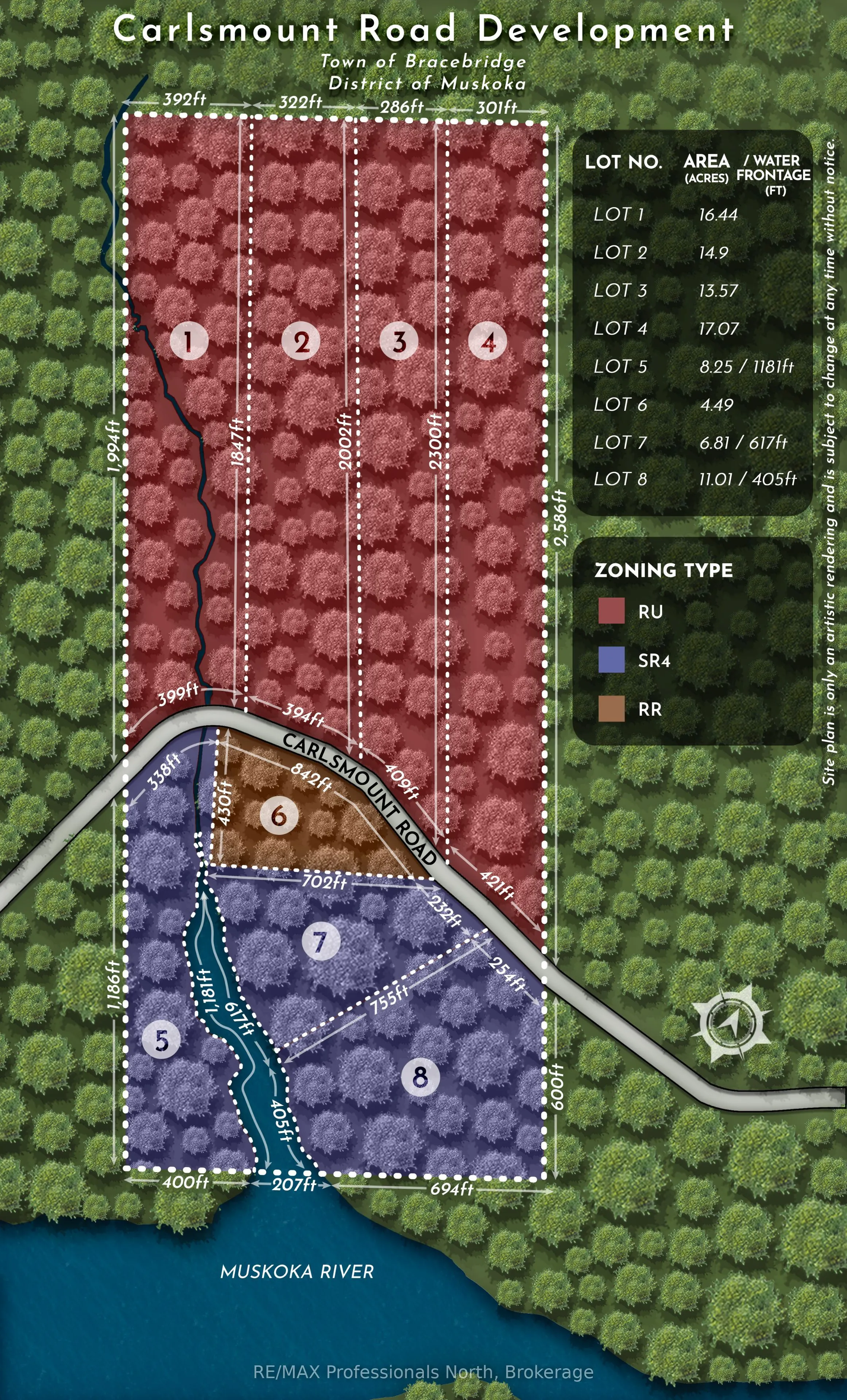 Lot 1 Carlsmount Road, Bracebridge, ON P1L 1X1