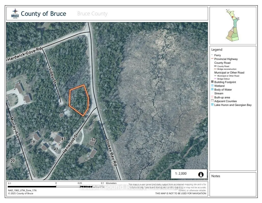PT LT35 CON 3 WBR PT 77 Concession, Northern Bruce Peninsula, ON N0H 1W0