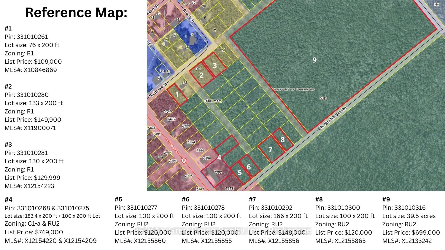 Pt Farm Lt 4 Chi Sin Tib Dek Road, Northern Bruce Peninsula, ON N0H 2R0