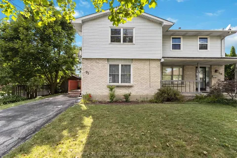 71 GOLFDALE Crescent, ON N6C 5P3