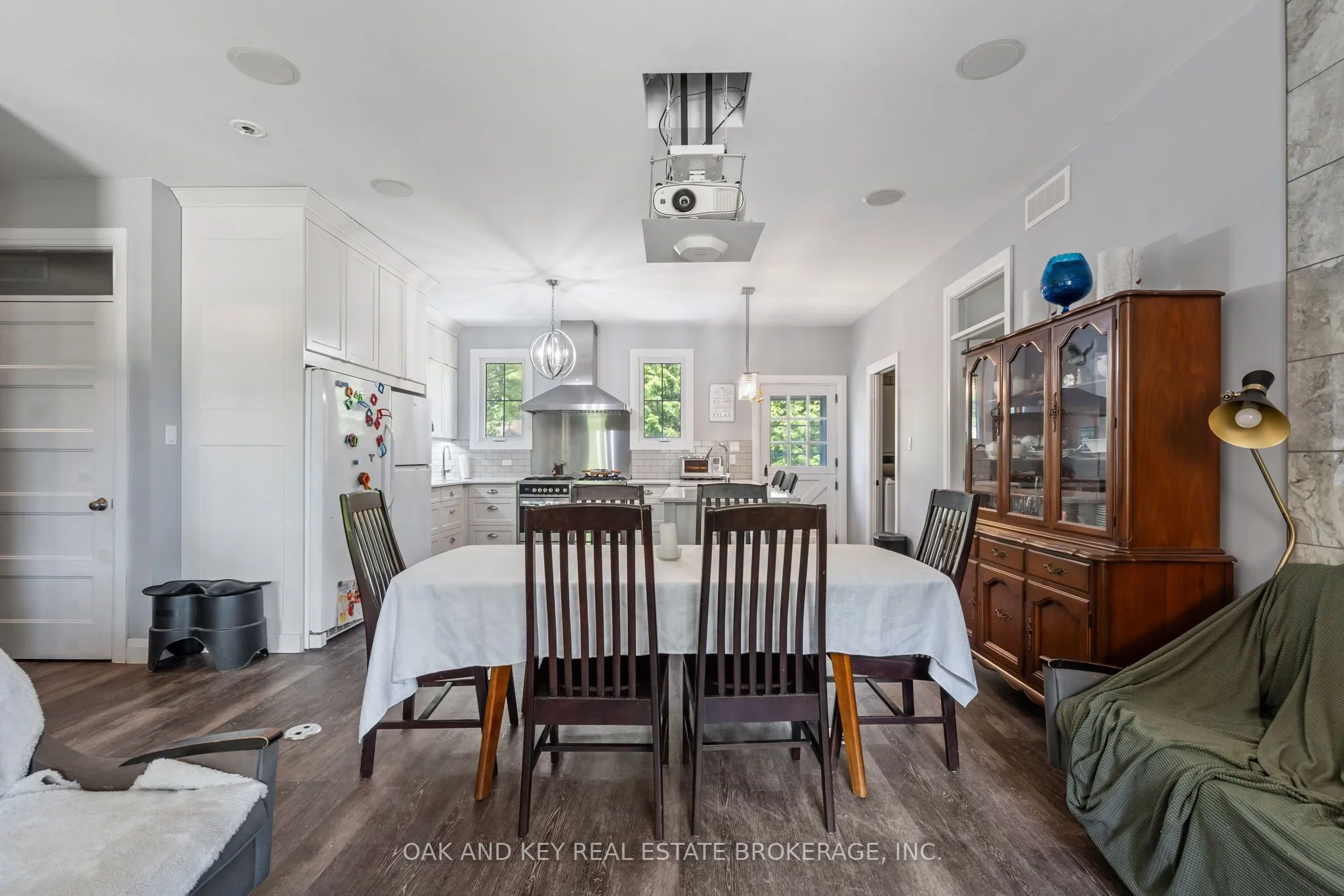 Detached kitchen at 10016 Port Franks Road Lambton Shores