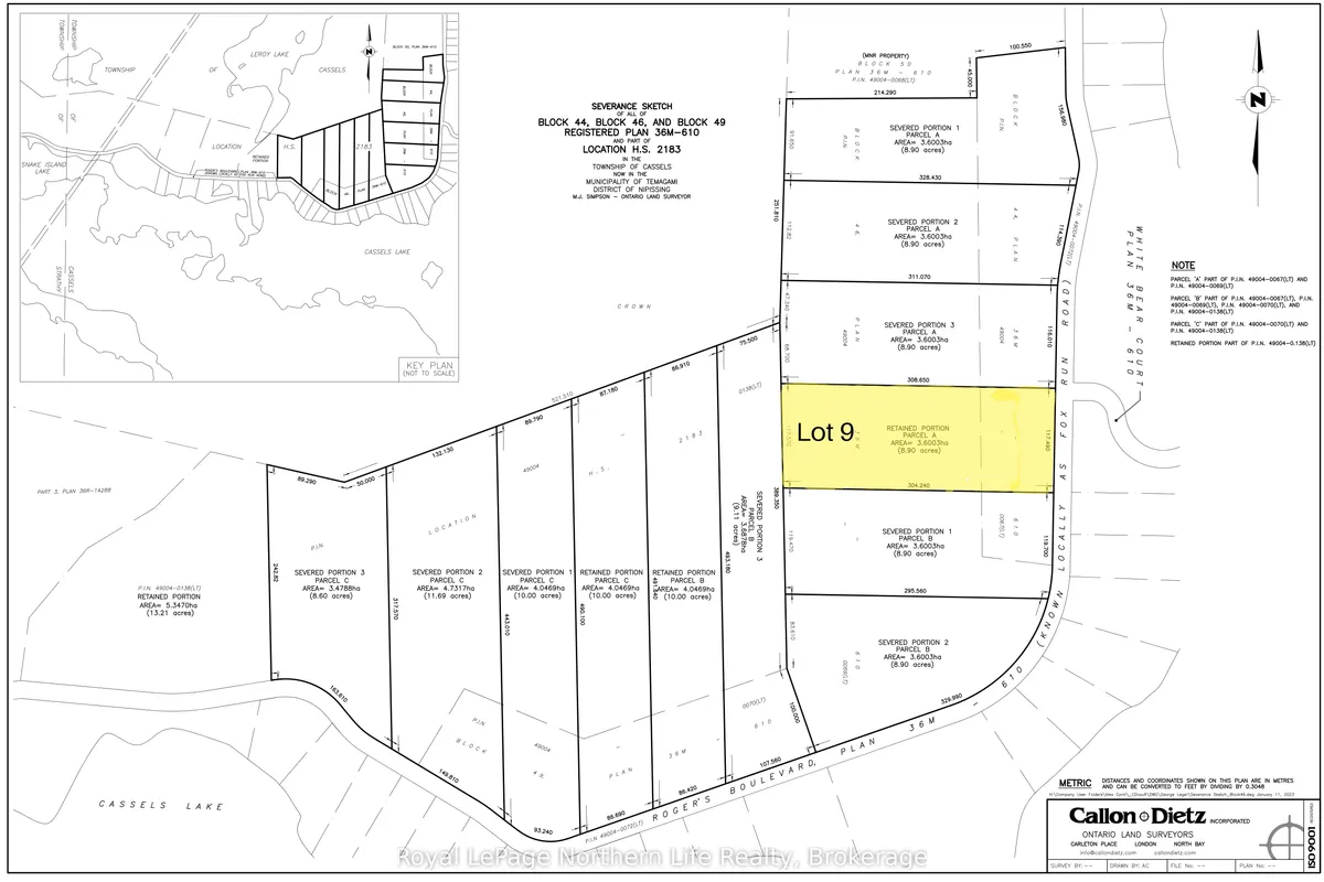 LOT 9 Fox Run Drive, ON P0H 2H0