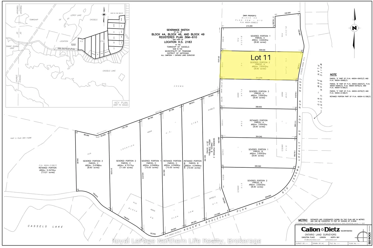LOT 11 Fox Run Drive, ON P0H 2H0