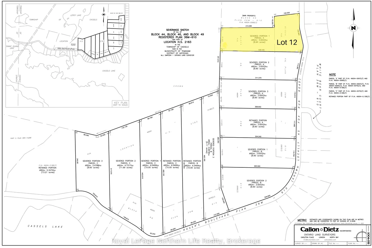 LOT 12 Fox Run Drive, ON P0H 2H0