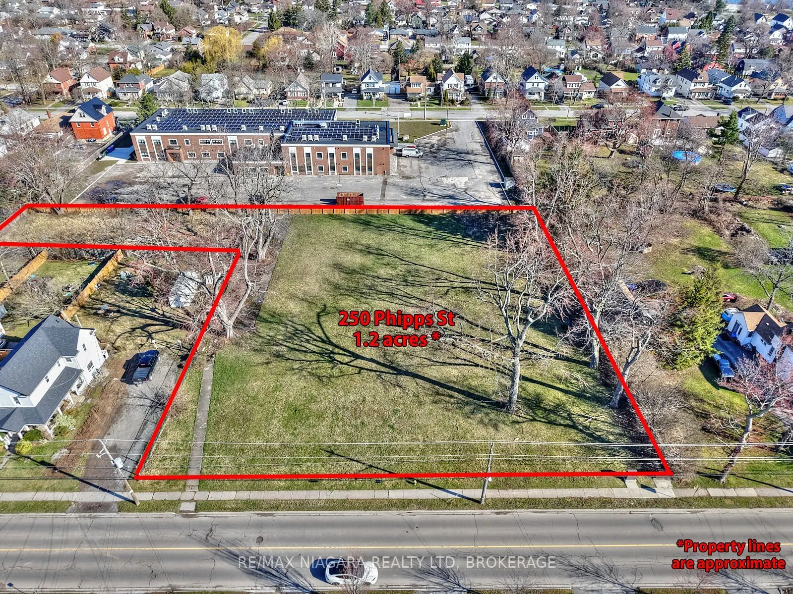 Vacant Land interior view at 250 Phipps Street Fort Erie