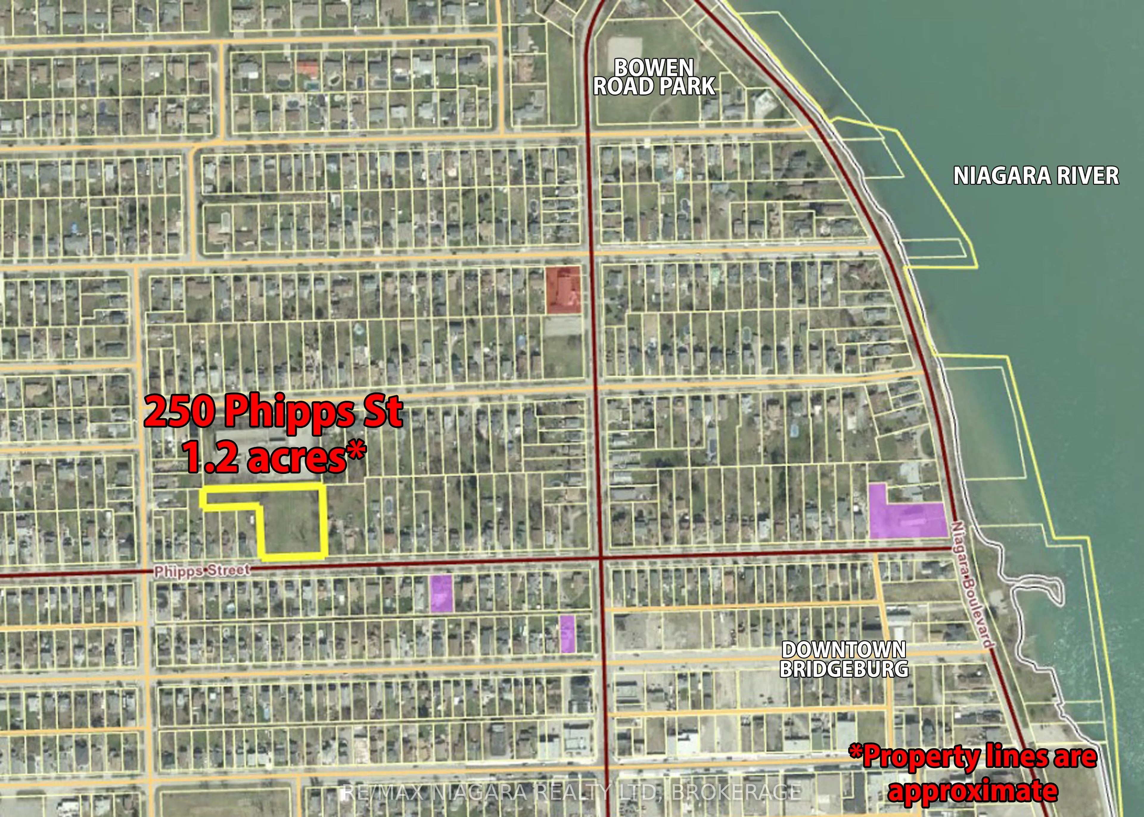 Vacant Land kitchen at 250 Phipps Street Fort Erie