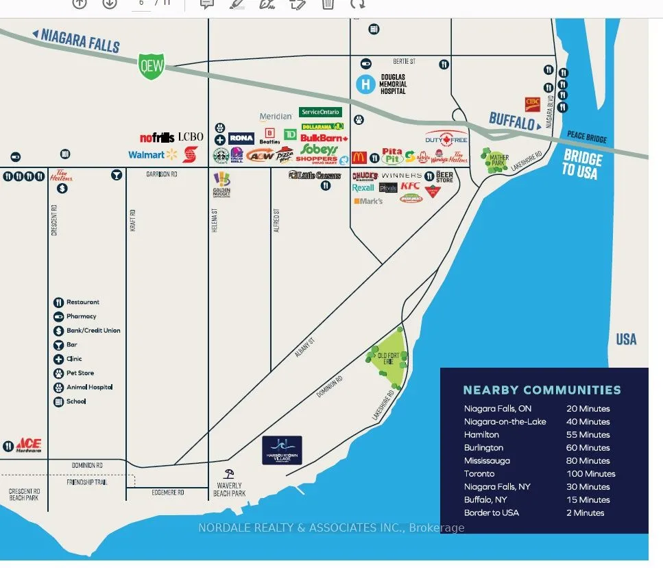 Detached living room at 576 MISSISSAUGA Avenue Fort Erie