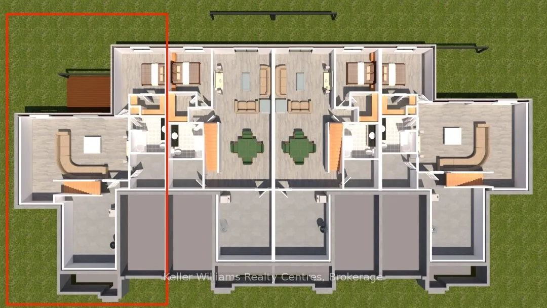 Att/Row/Townhouse interior view at 729 18th Street N/A Hanover