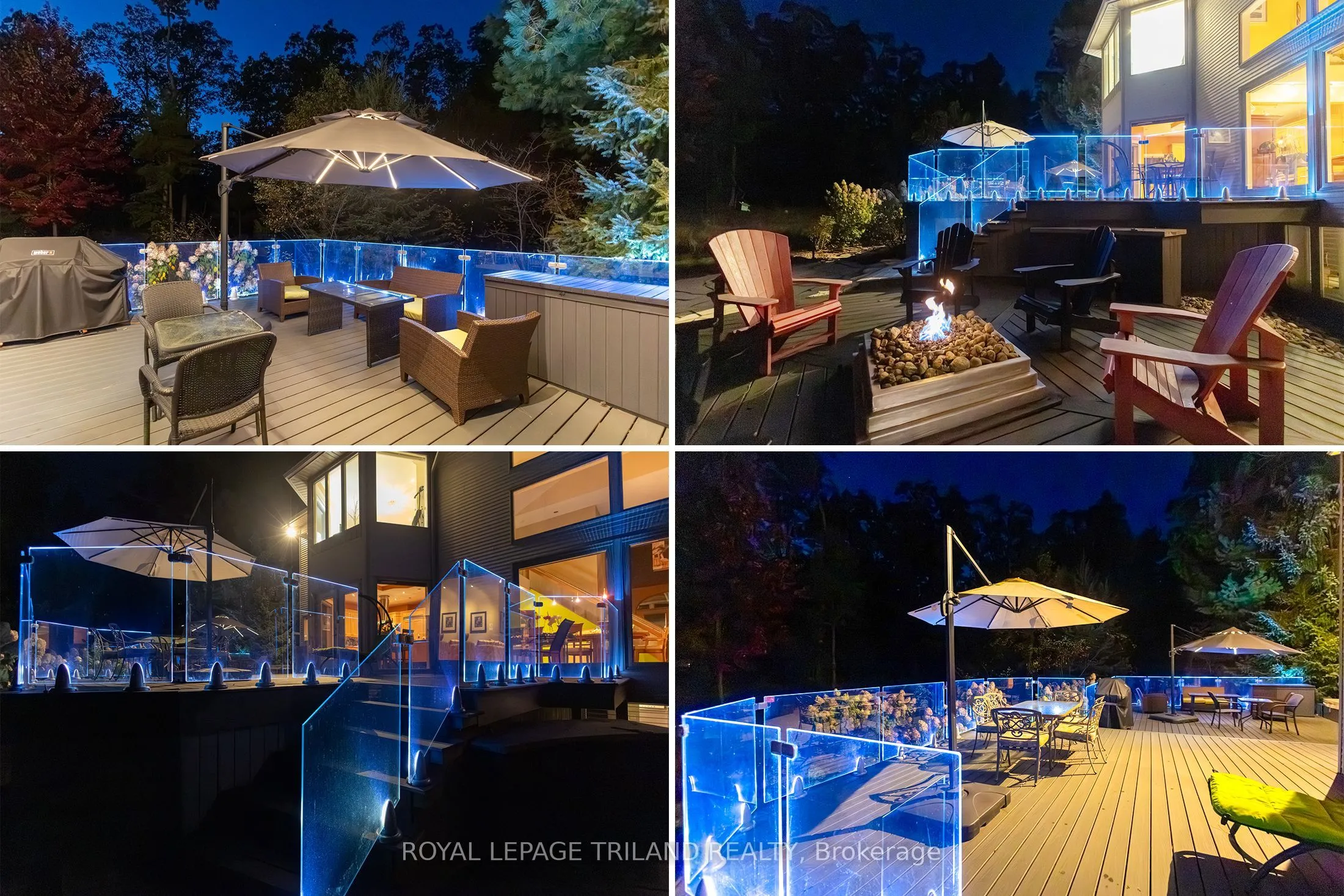 Detached living room at 10016 The Trail N/A Lambton Shores