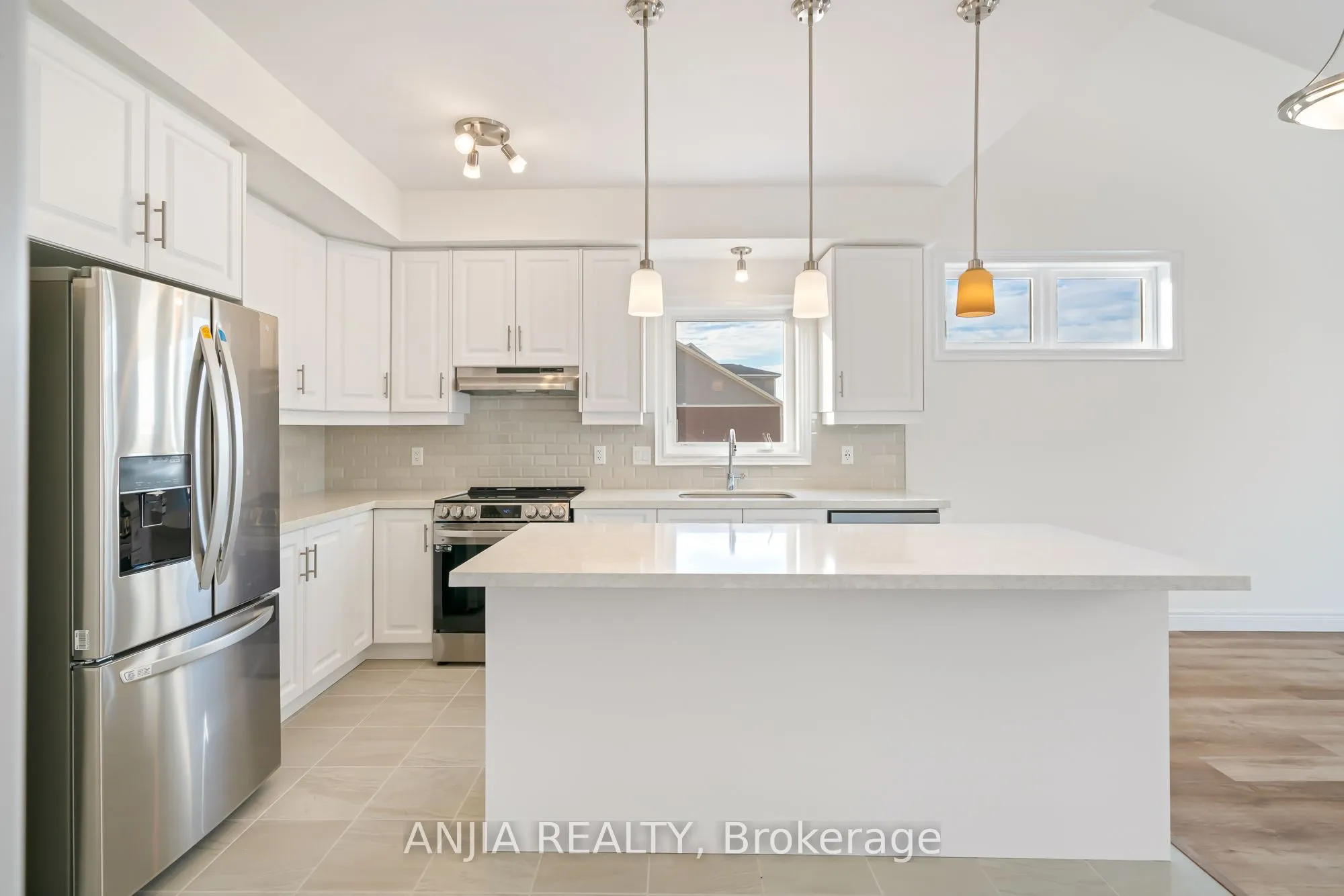 Detached living room at 54 Beach Walk Crescent Fort Erie