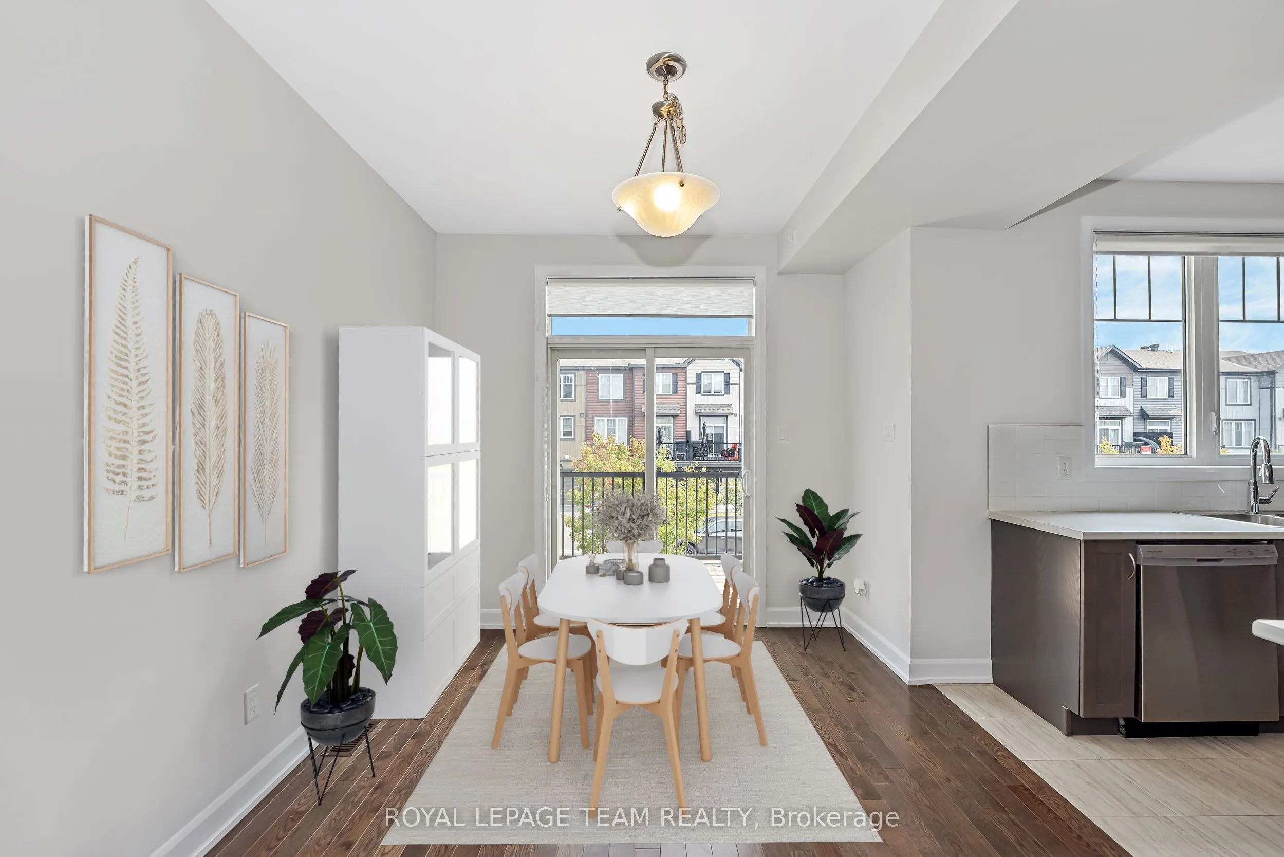 Att/Row/Townhouse living room at 515 Clemency Crescent Barrhaven