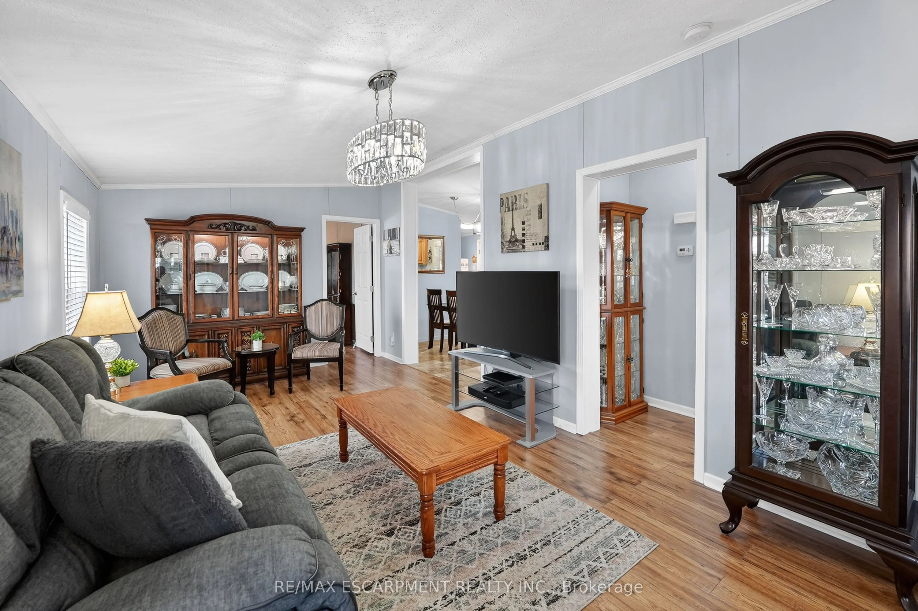 Modular Home kitchen at 3033 Townline Road Fort Erie