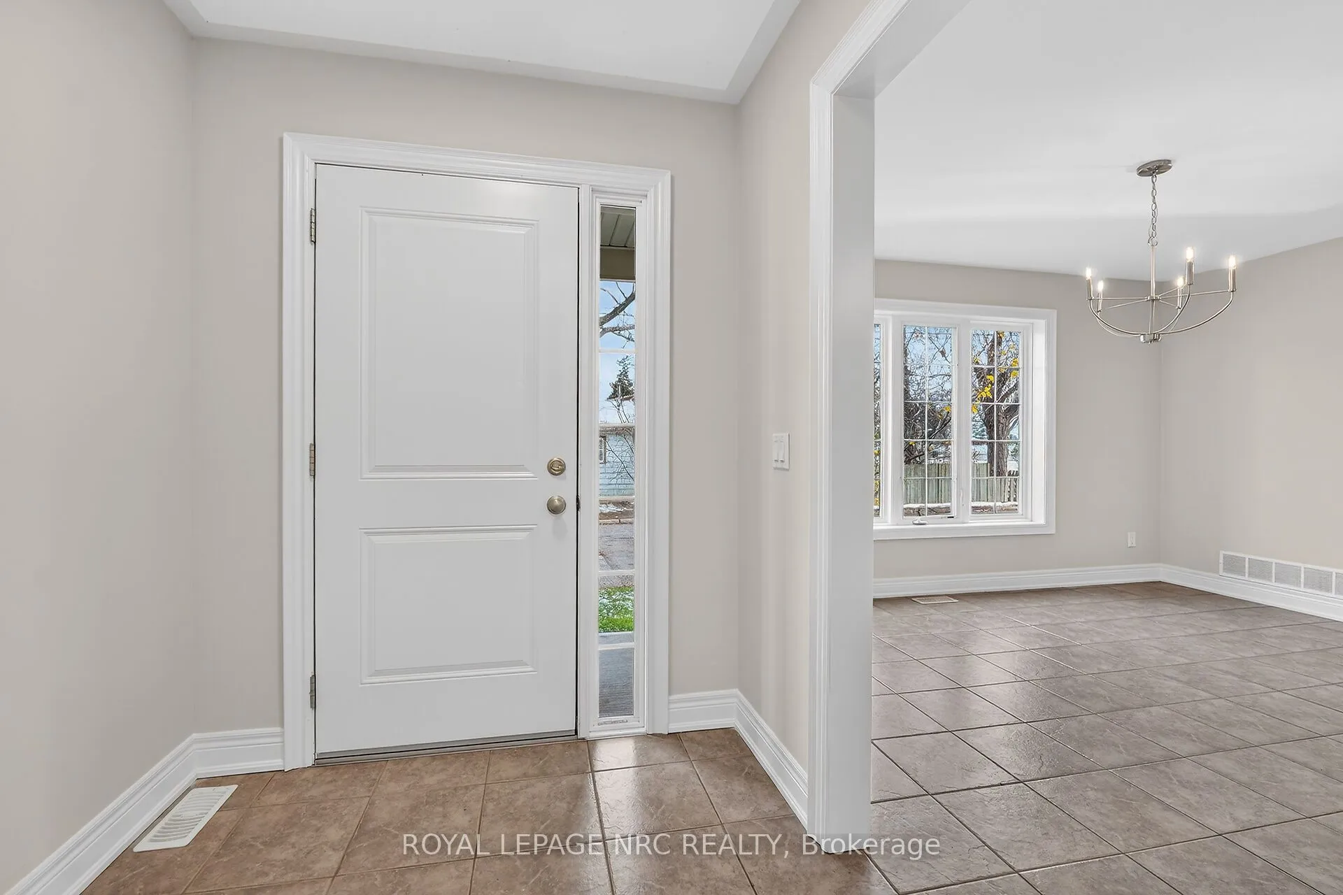 Detached living room at 56 Dominion Road Fort Erie