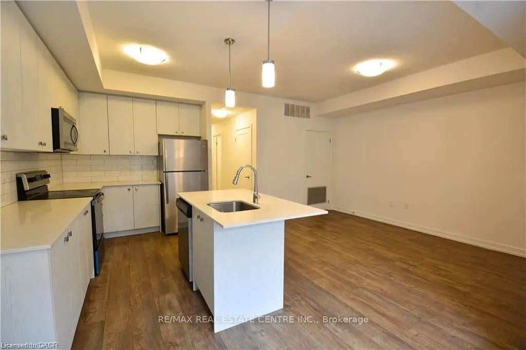 Condo Townhouse interior view at 10 Palace Street Kitchener