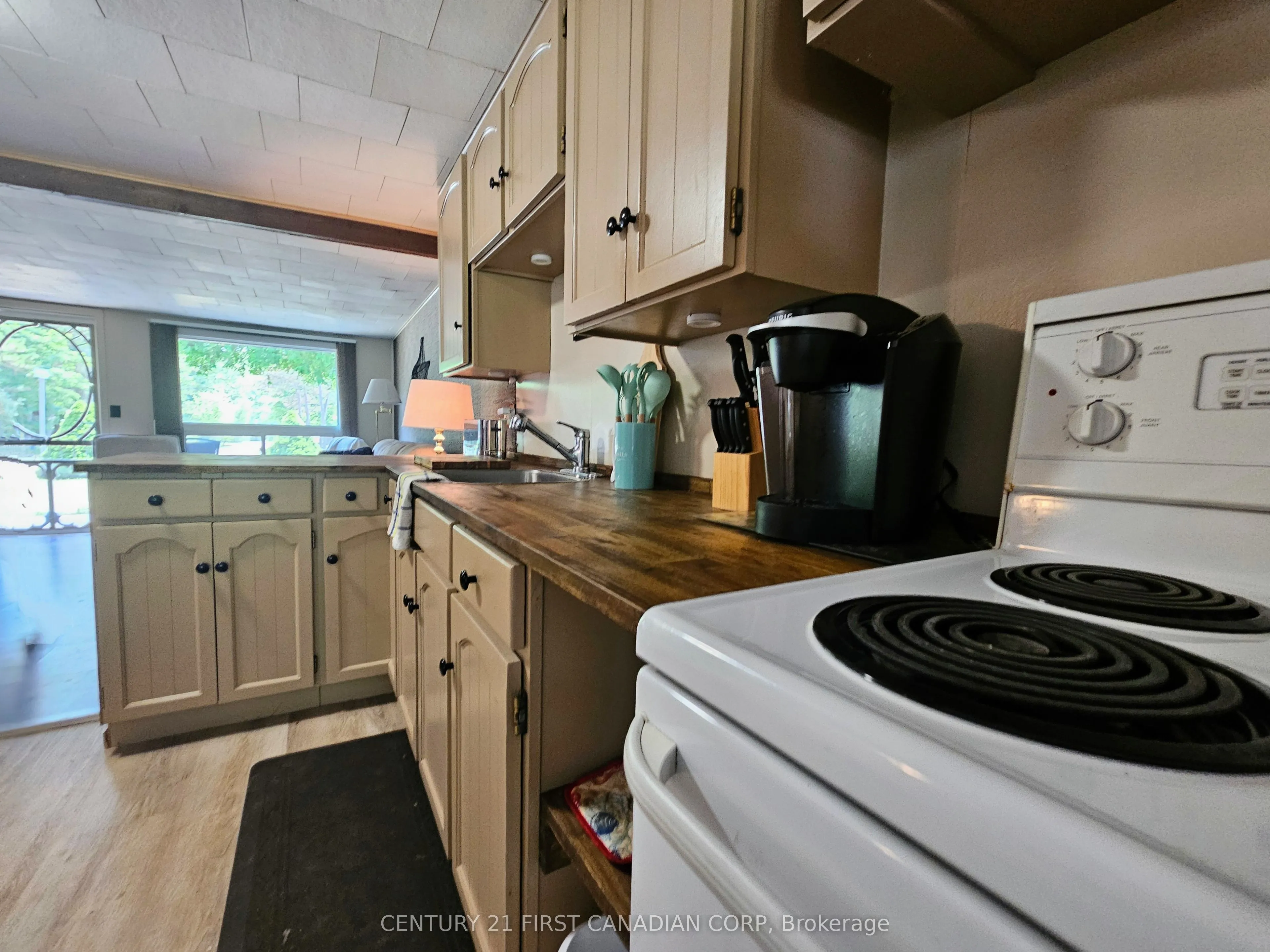 Detached kitchen at 6346 London Road Lambton Shores