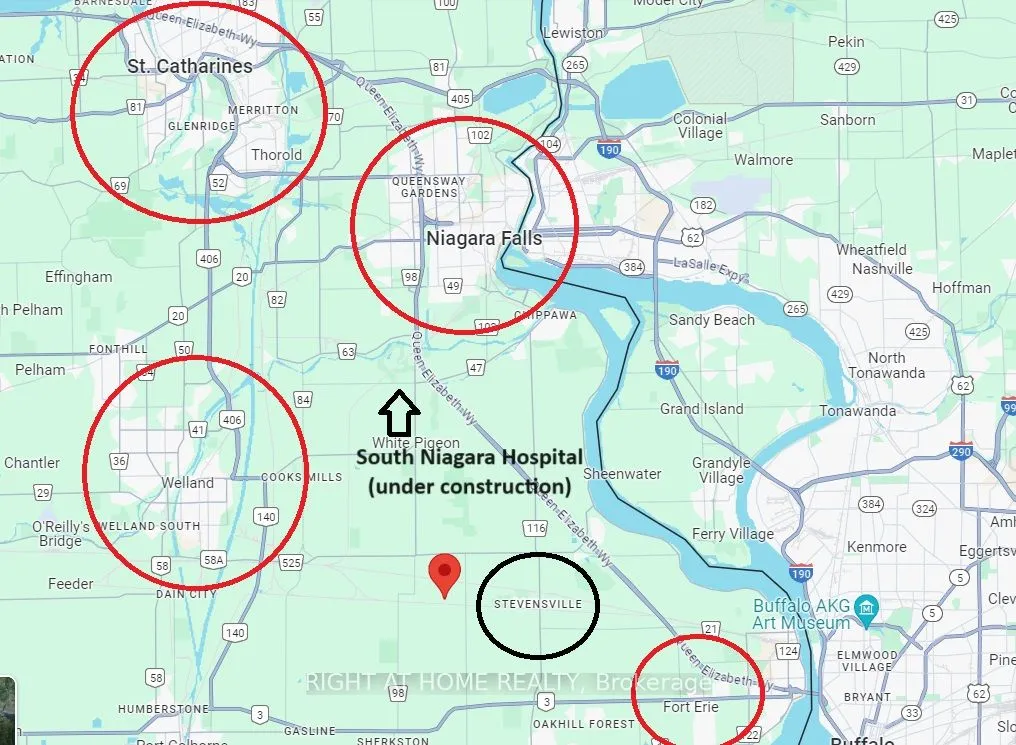 Farm living room at 2606 (PT 1) - Burger Rd Fort Erie