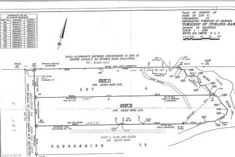 LOT 4 FUTURE Lane, Stirling-Rawdon, ON K0K 2M0
