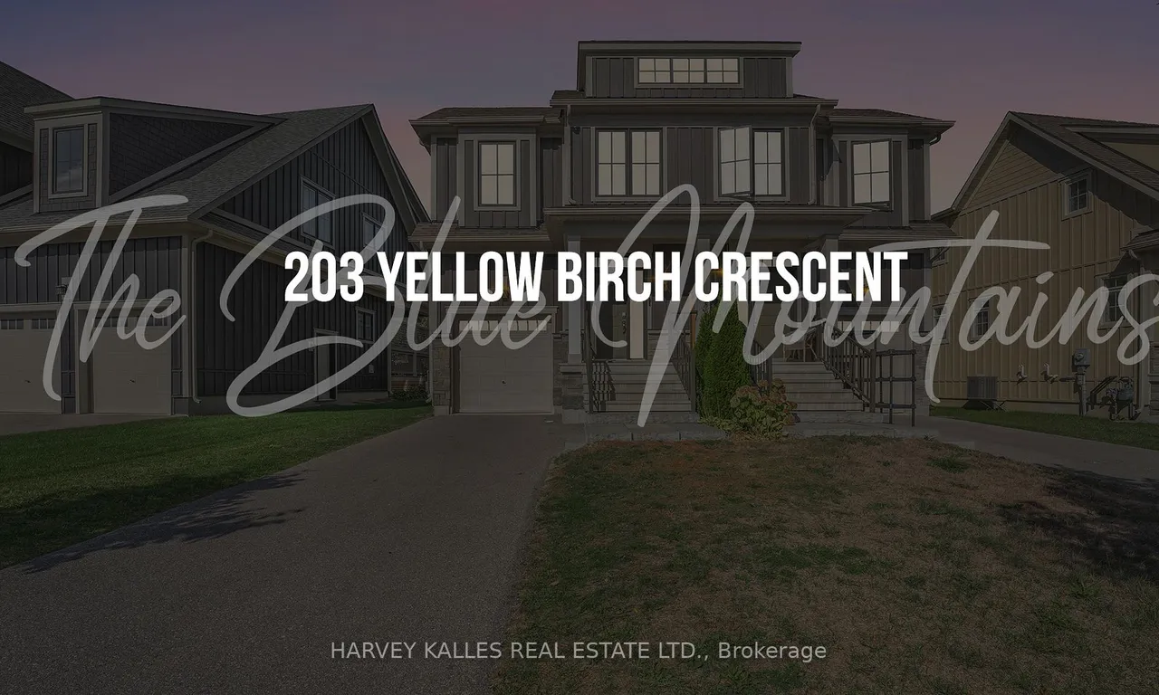203 Yellow Birch Cres, Blue Mountains, ON L9Y 0Z3
