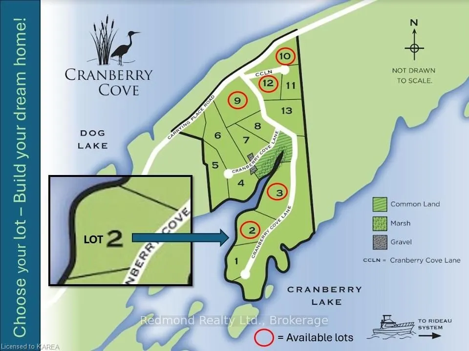 LOT 2 CRANBERRY, South Frontenac, ON K0H 2N0