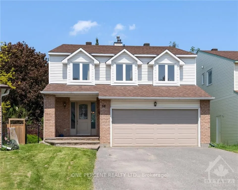 58 TOWNSEND Dr, Barrhaven, ON K2J 2V4